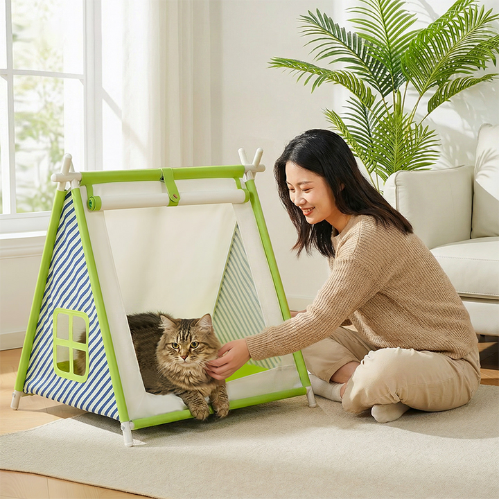 Tent Nook Cat Bed