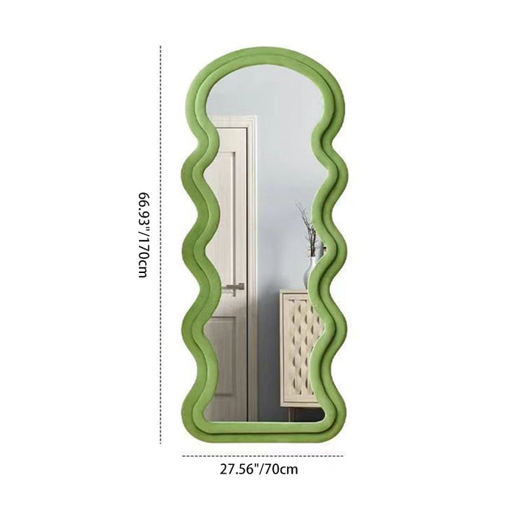 Wave Full-Length Floor Mirror