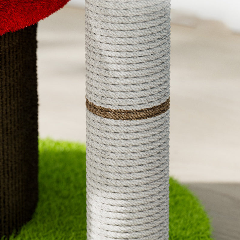 Mushroom Grove Cat Tree with 3 Condos