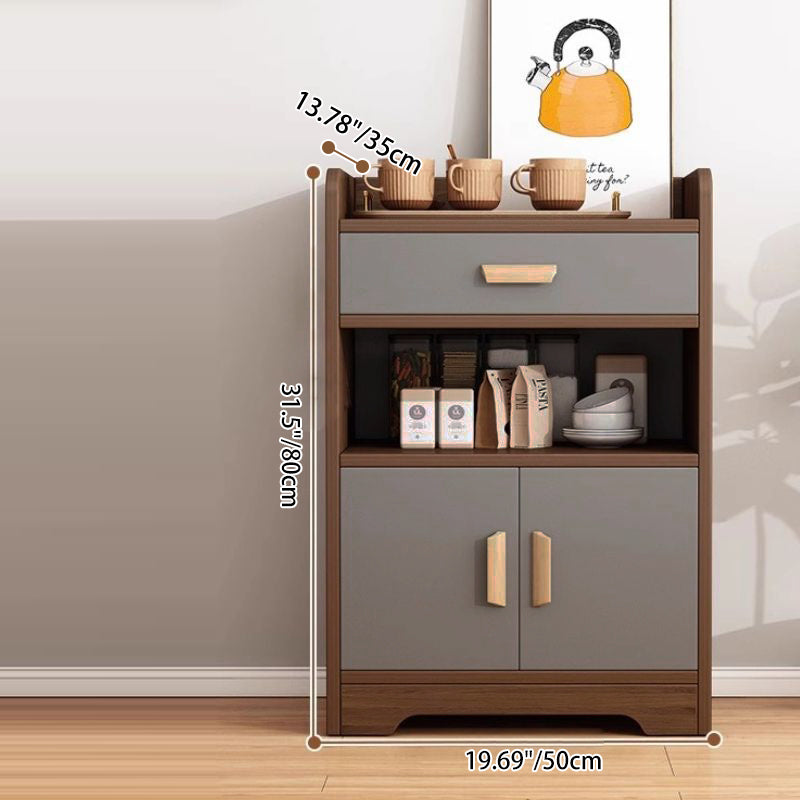 Rolling 4-Tier Sideboard