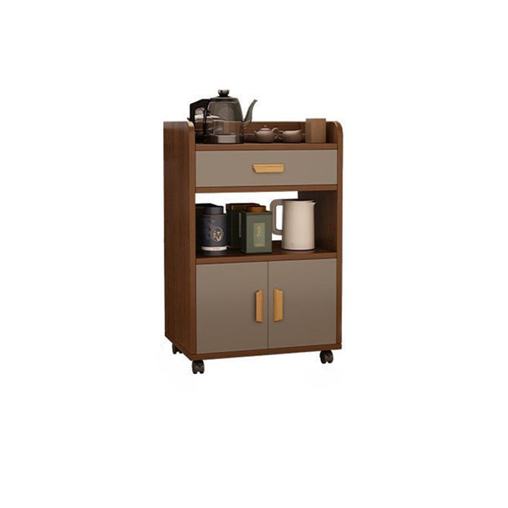 Rolling 4-Tier Sideboard