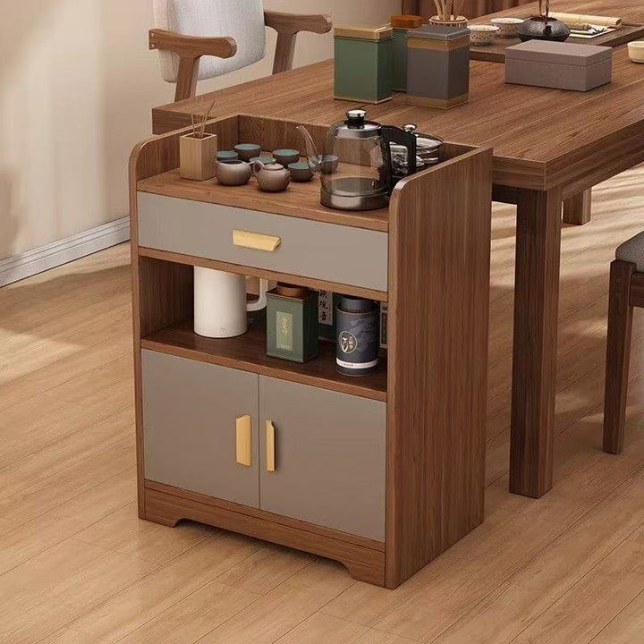 Rolling 4-Tier Sideboard