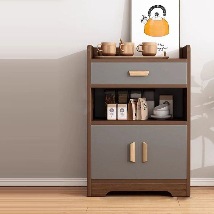 Rolling 4-Tier Sideboard