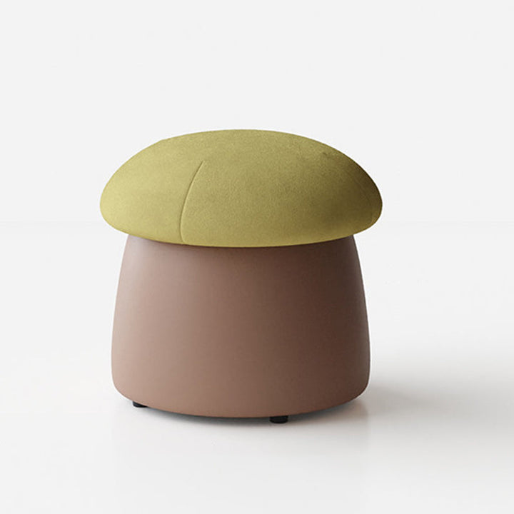 Mushroom Velvet Stool