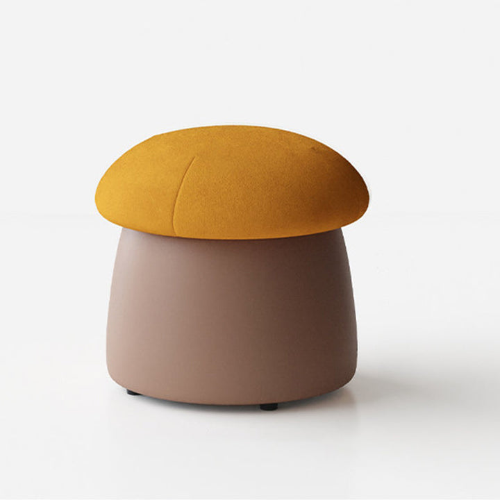 Mushroom Velvet Stool