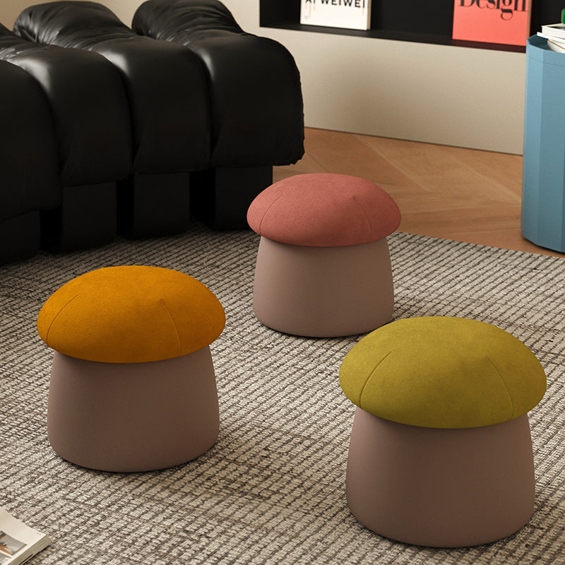 Mushroom Velvet Stool