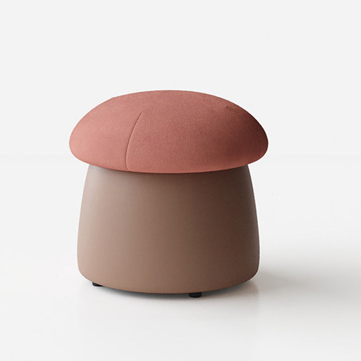 Mushroom Velvet Stool