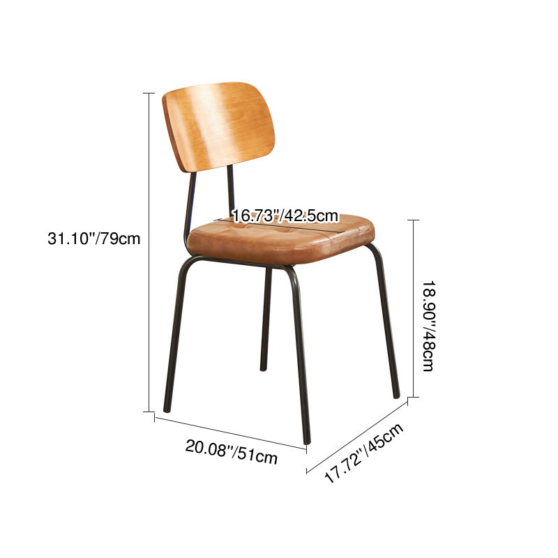Contour Leather Dining Chair