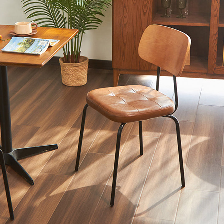 Contour Leather Dining Chair