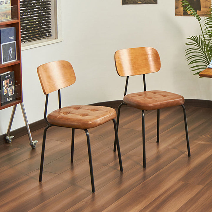 Contour Leather Dining Chair