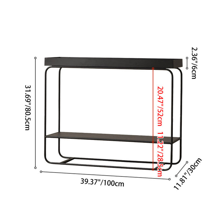 Threshold Iron Console Table