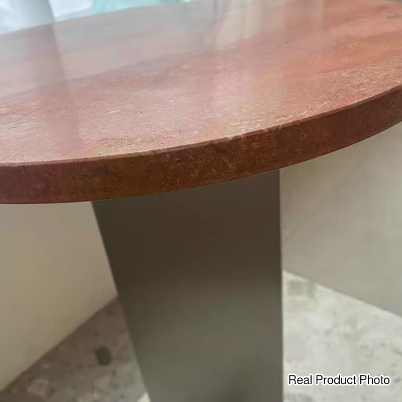 Terra Travertine Side Table