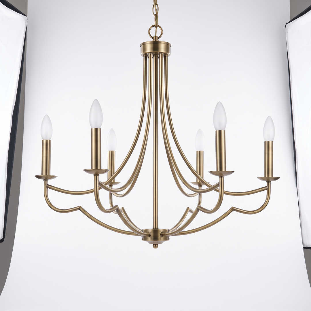 Aurelia Candle-Style Chandelier