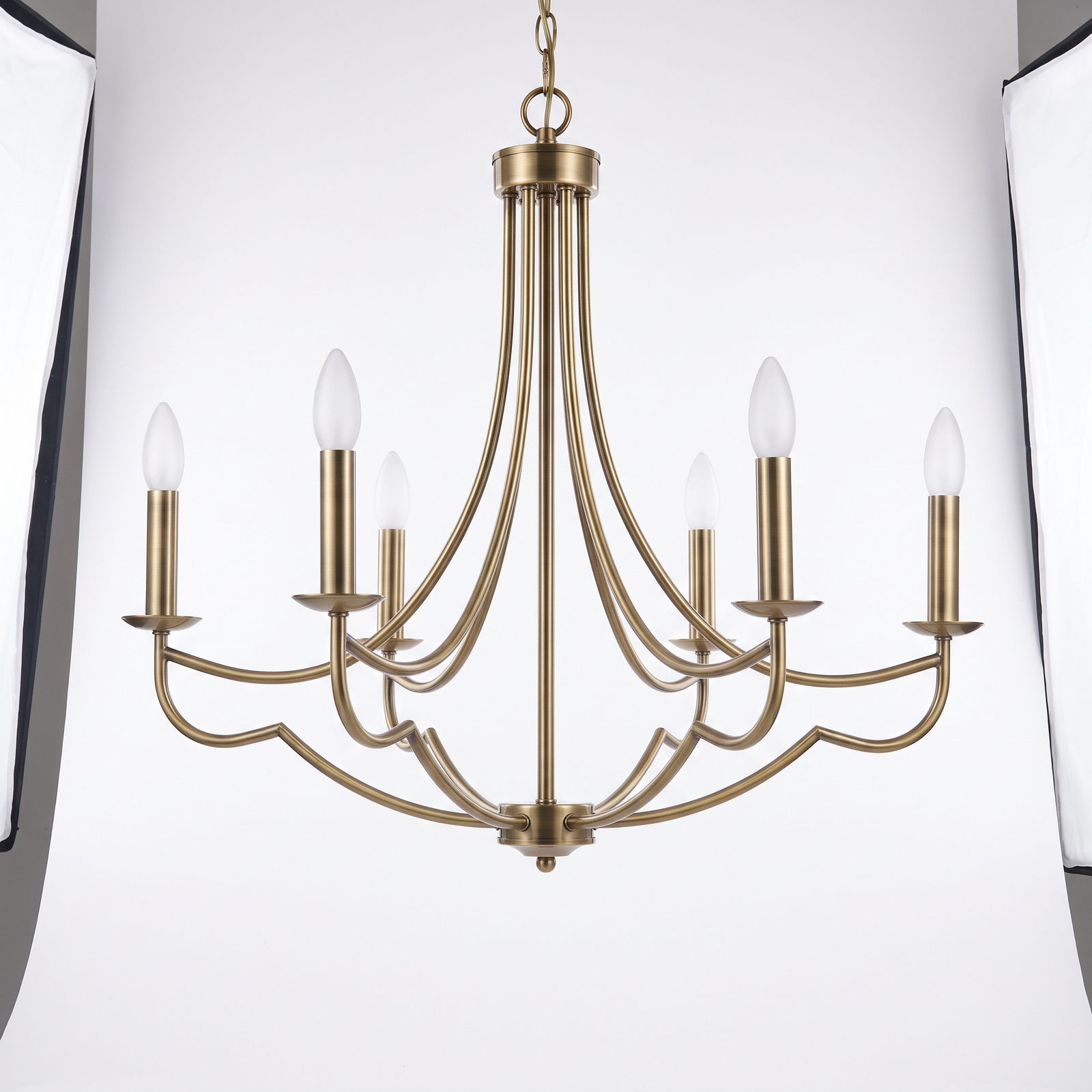 Aurelia Candle-Style Chandelier