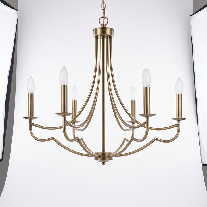 Aurelia Candle-Style Chandelier