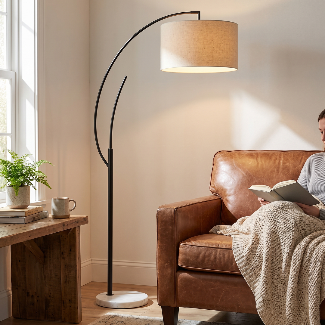 Arch Reading Floor Lamp - lifestyle