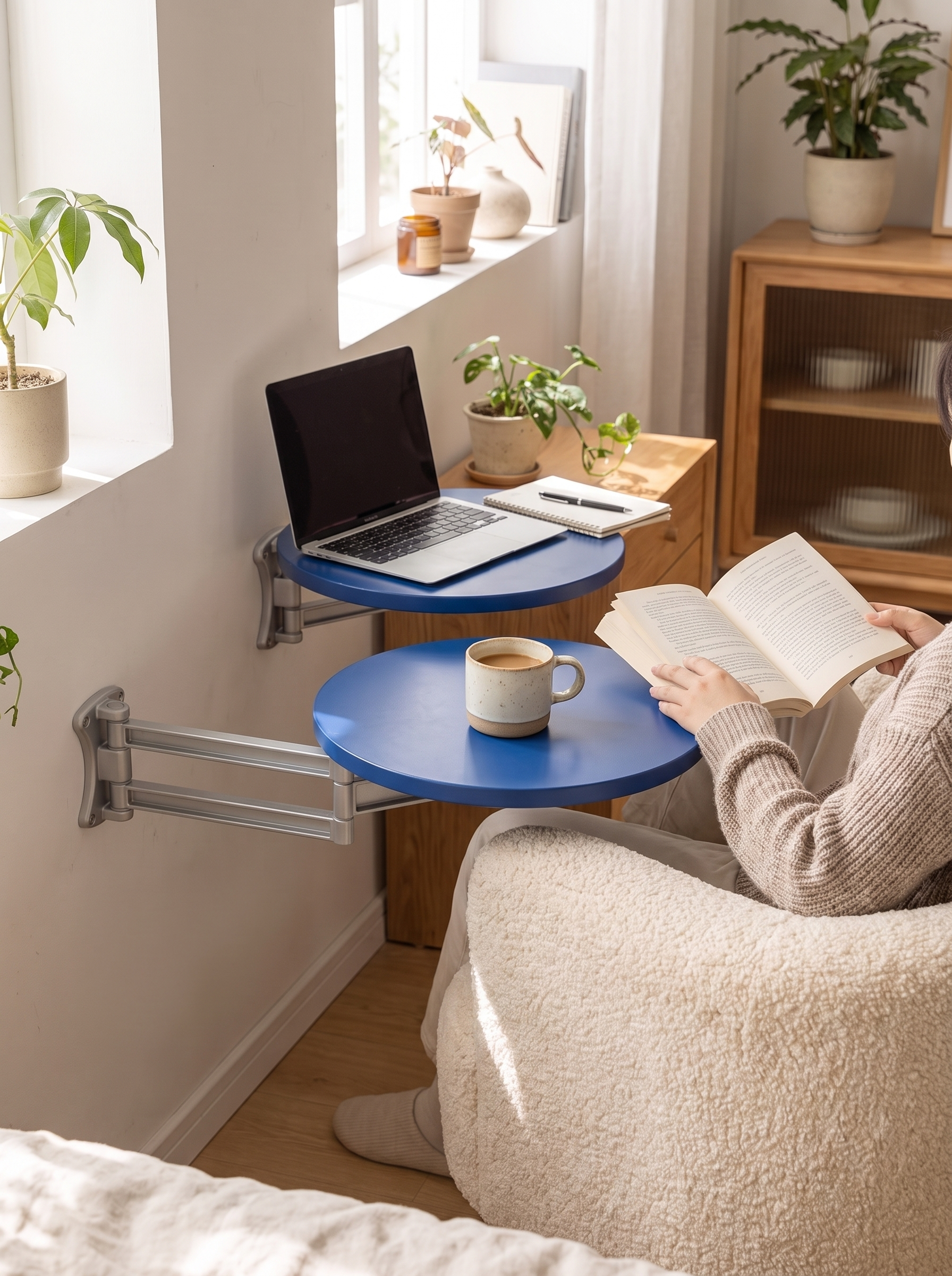 Orbit Extendable Side Table lifestyle image 1