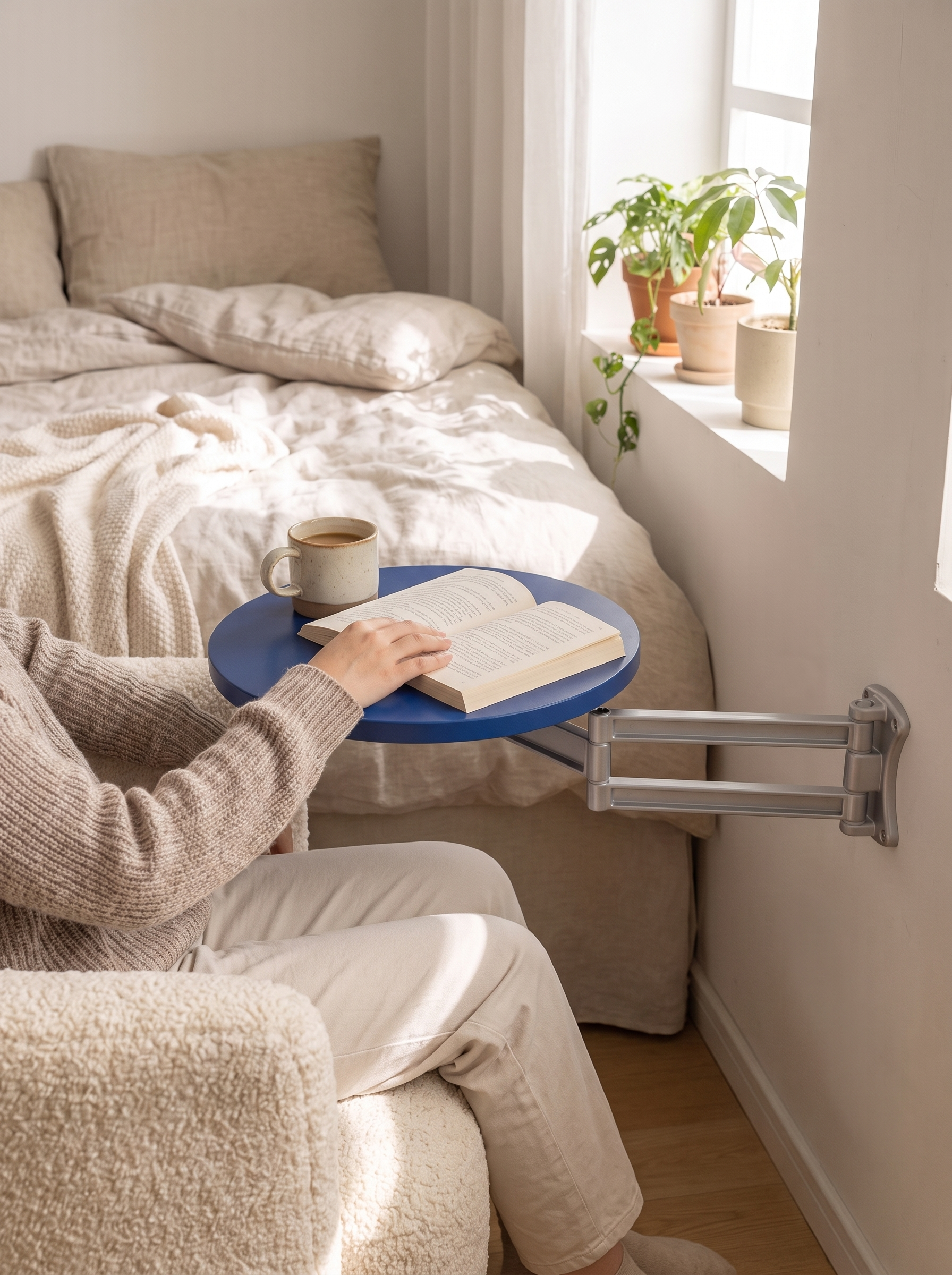 Orbit Extendable Side Table lifestyle image 3
