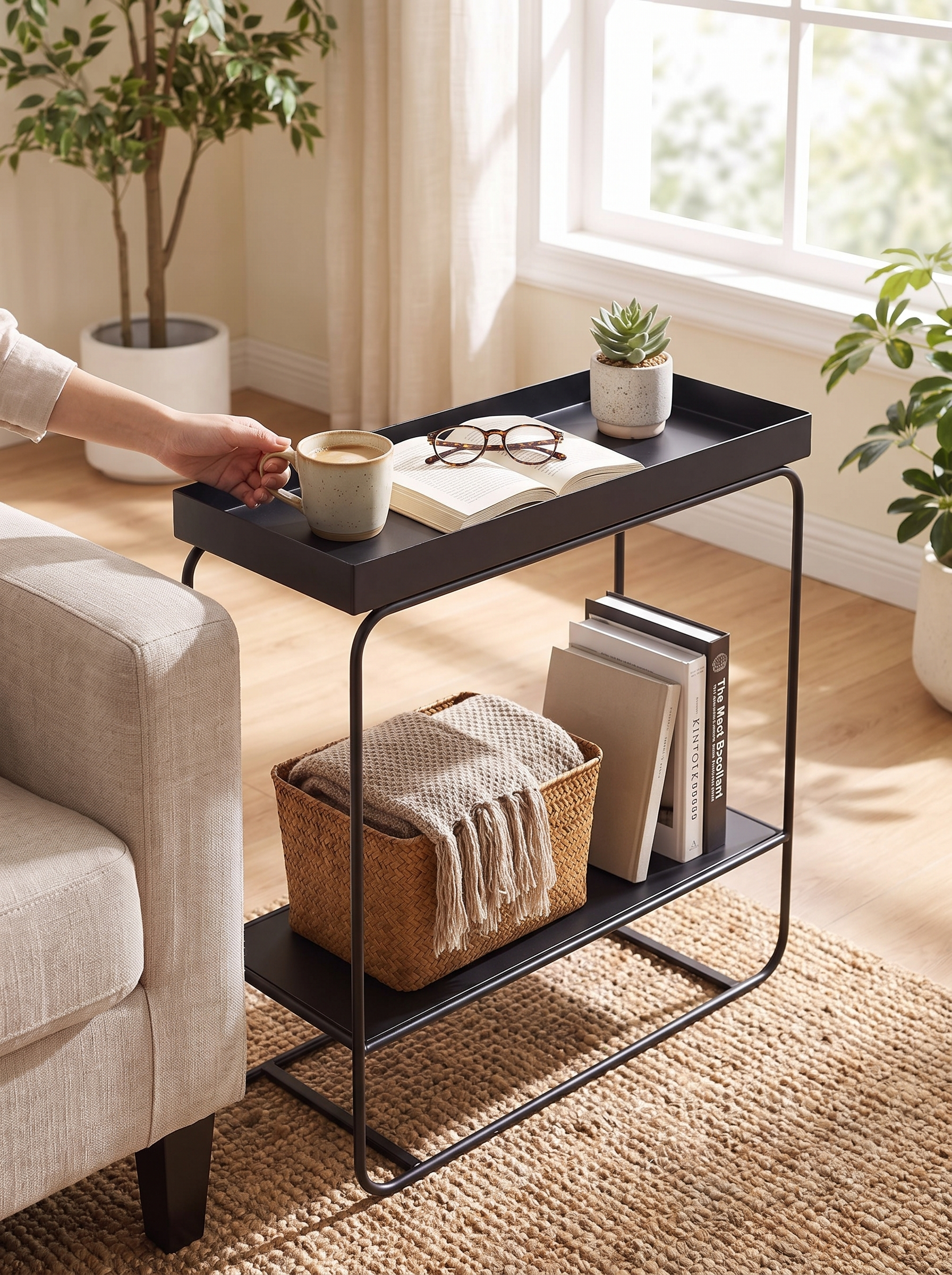 Threshold Iron Console Table lifestyle image 1