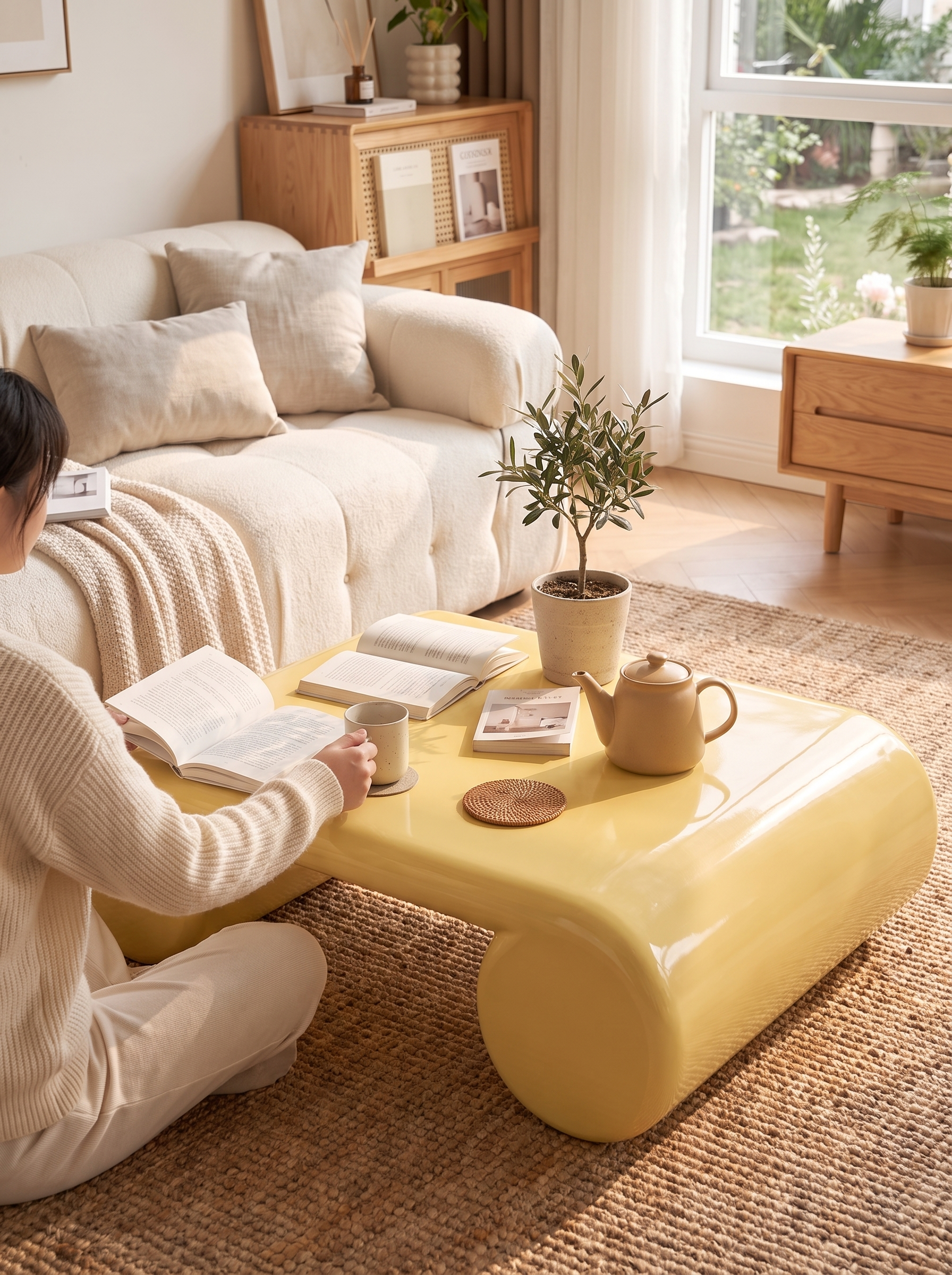 Rondo Low Coffee Table lifestyle image 2