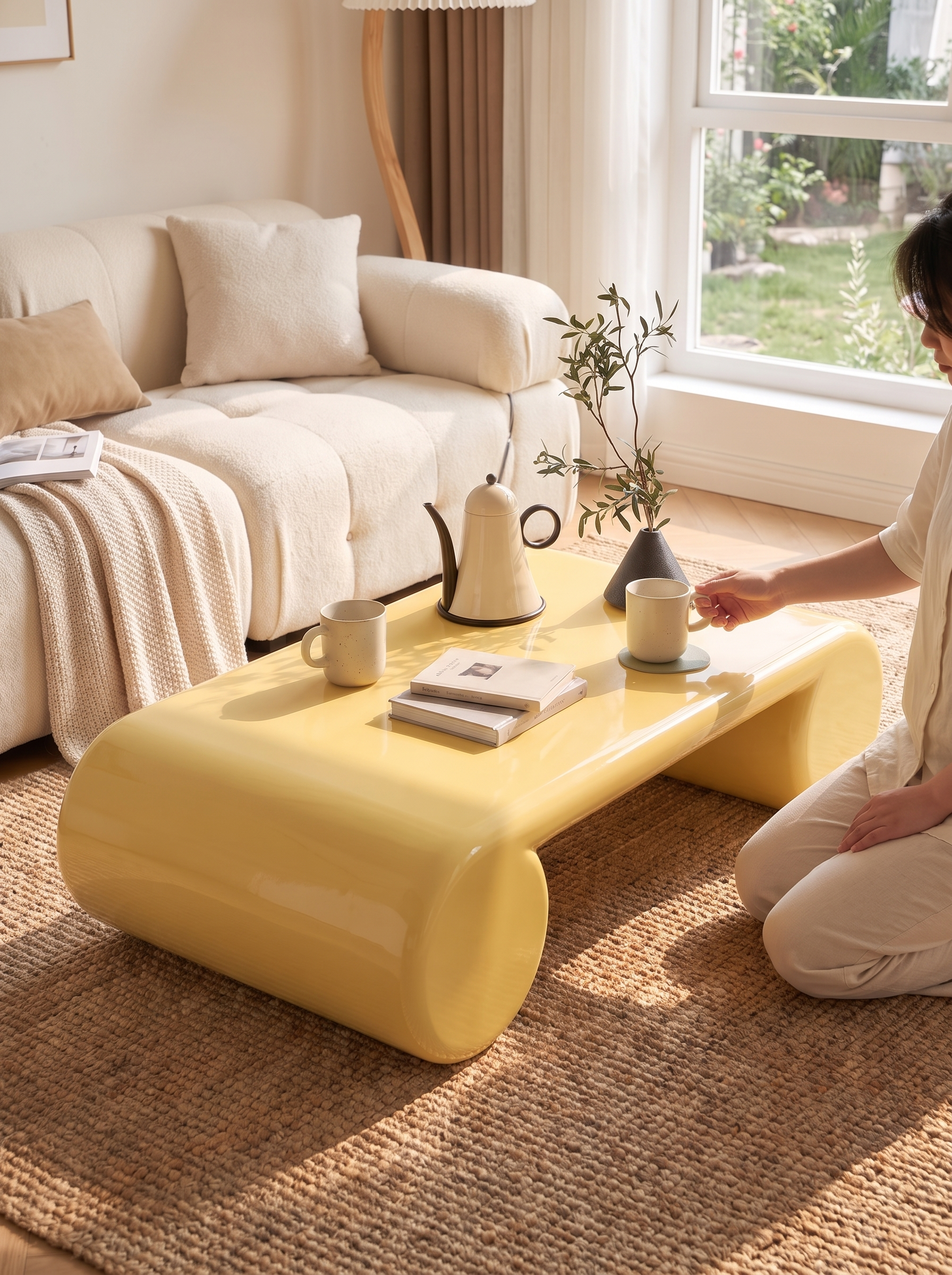 Rondo Low Coffee Table lifestyle image 3