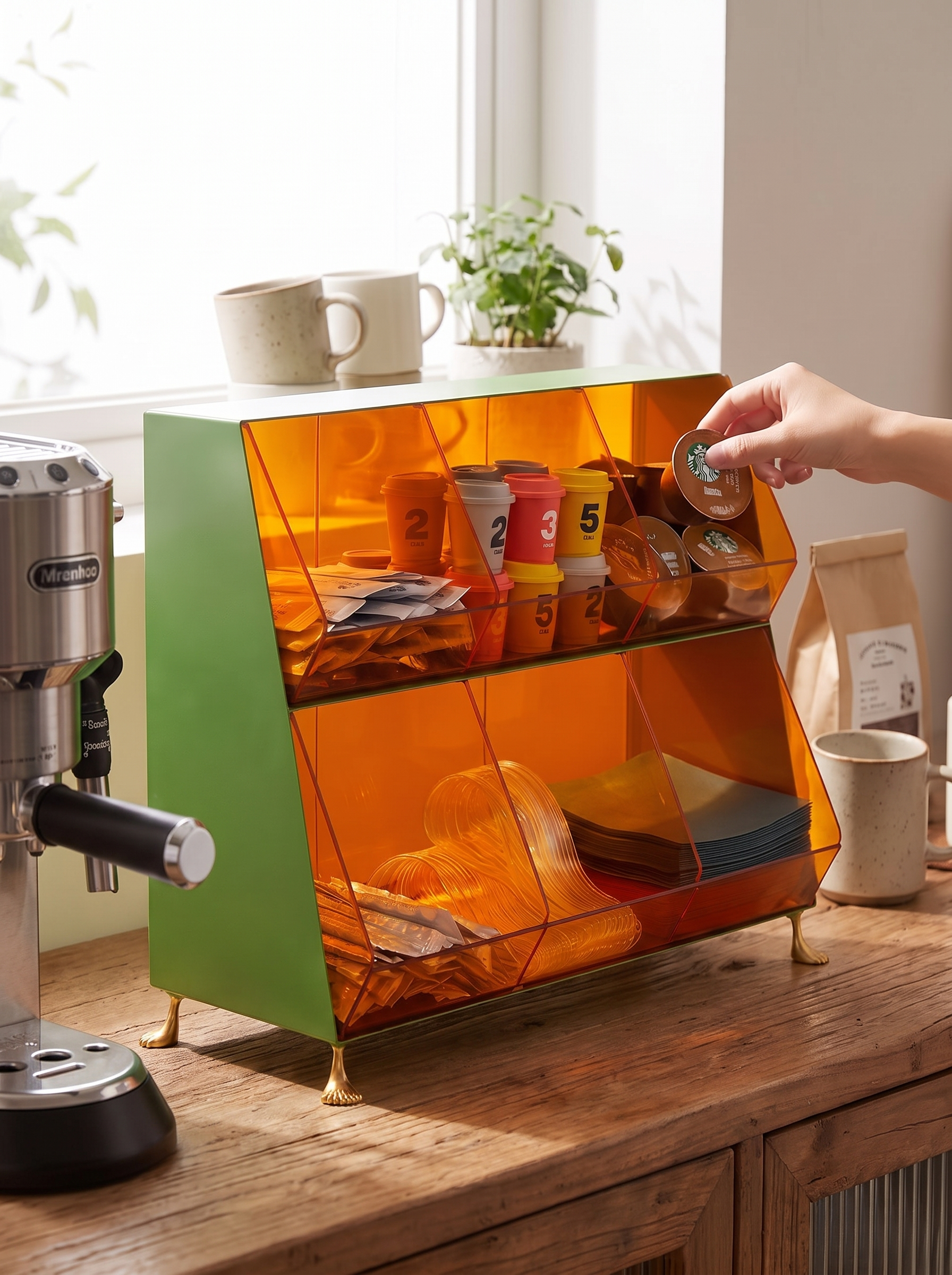 6-Cabinet Desktop Organizer lifestyle image 2