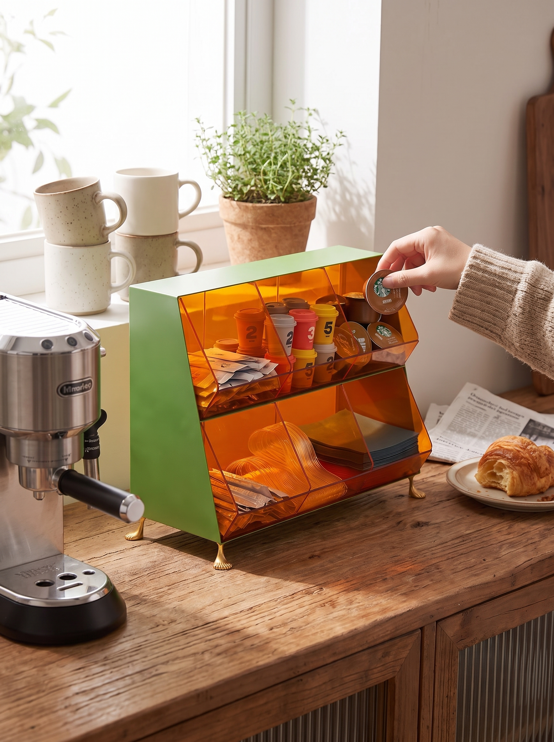 6-Cabinet Desktop Organizer lifestyle image 1