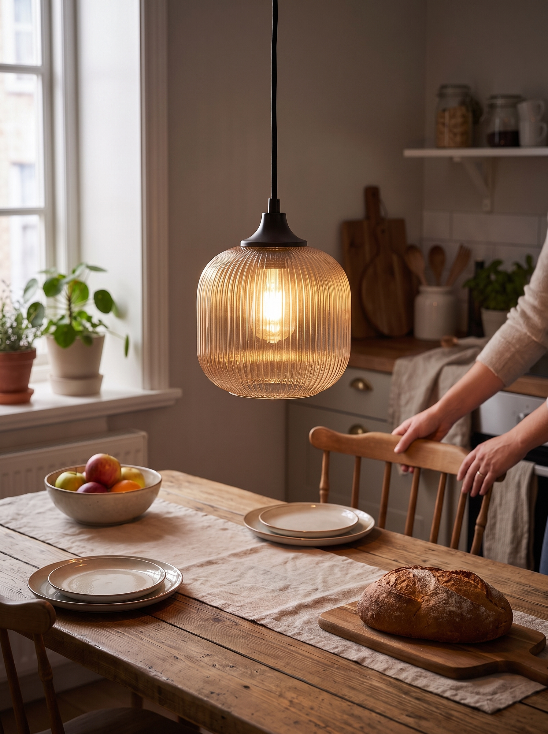 Amberlight Glass Pendant lifestyle image 1