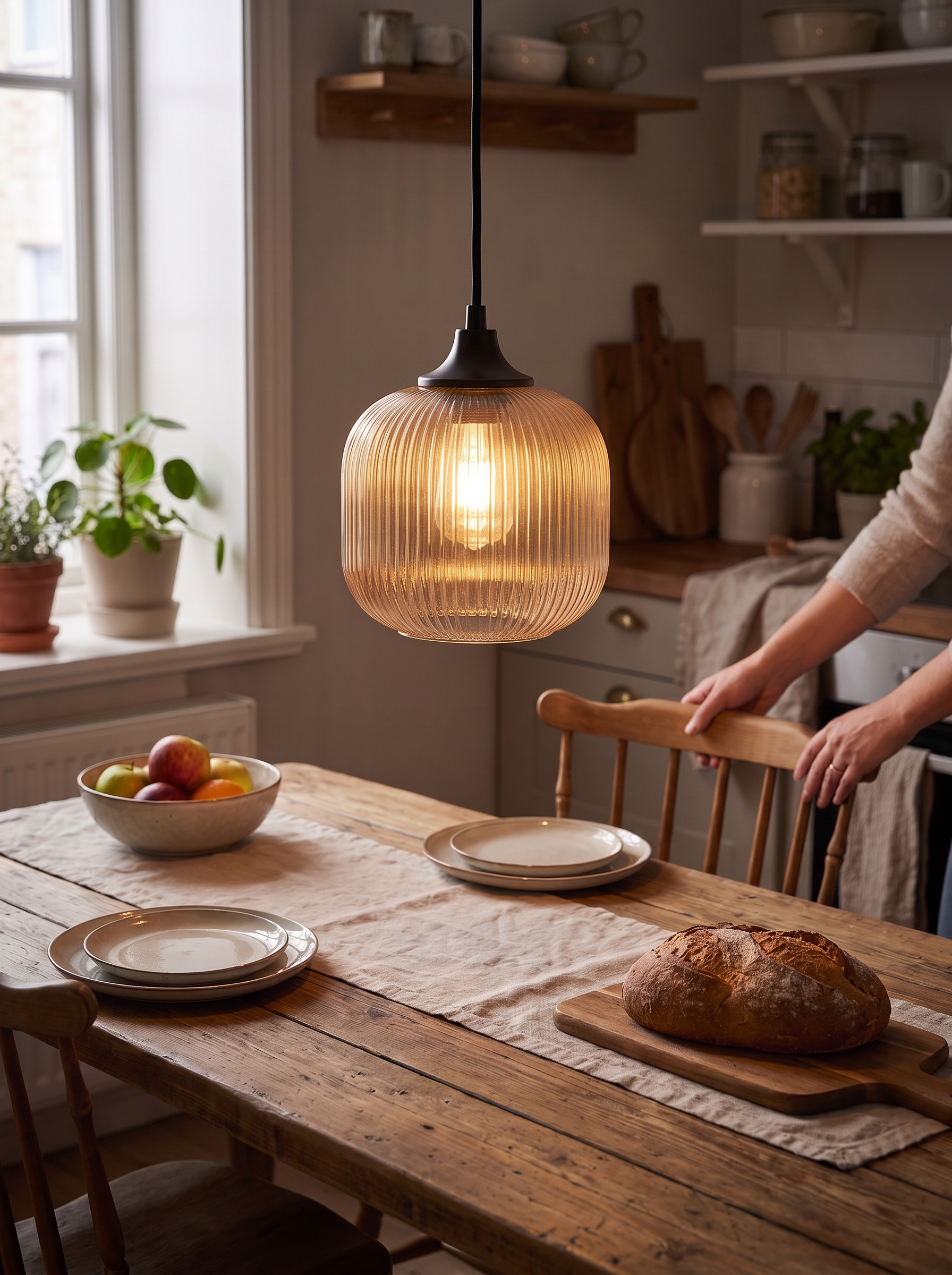 Amberlight Glass Pendant lifestyle image 3