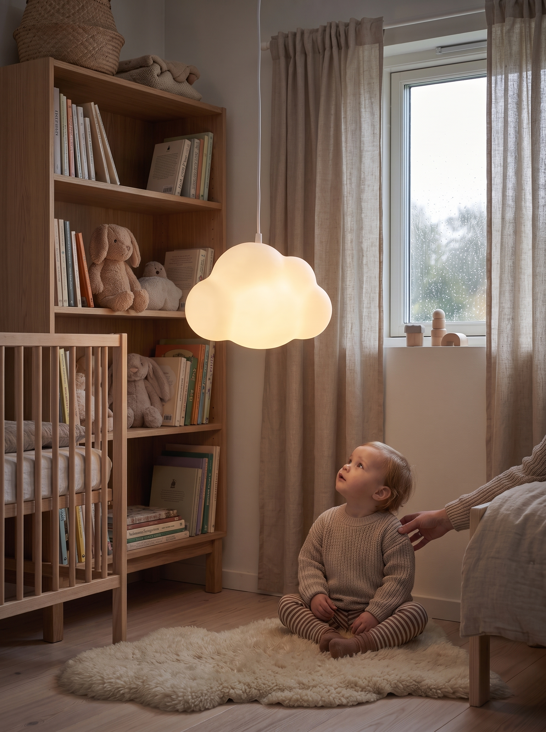Cloud Glow Kids Nightlight Pendant lifestyle image 3