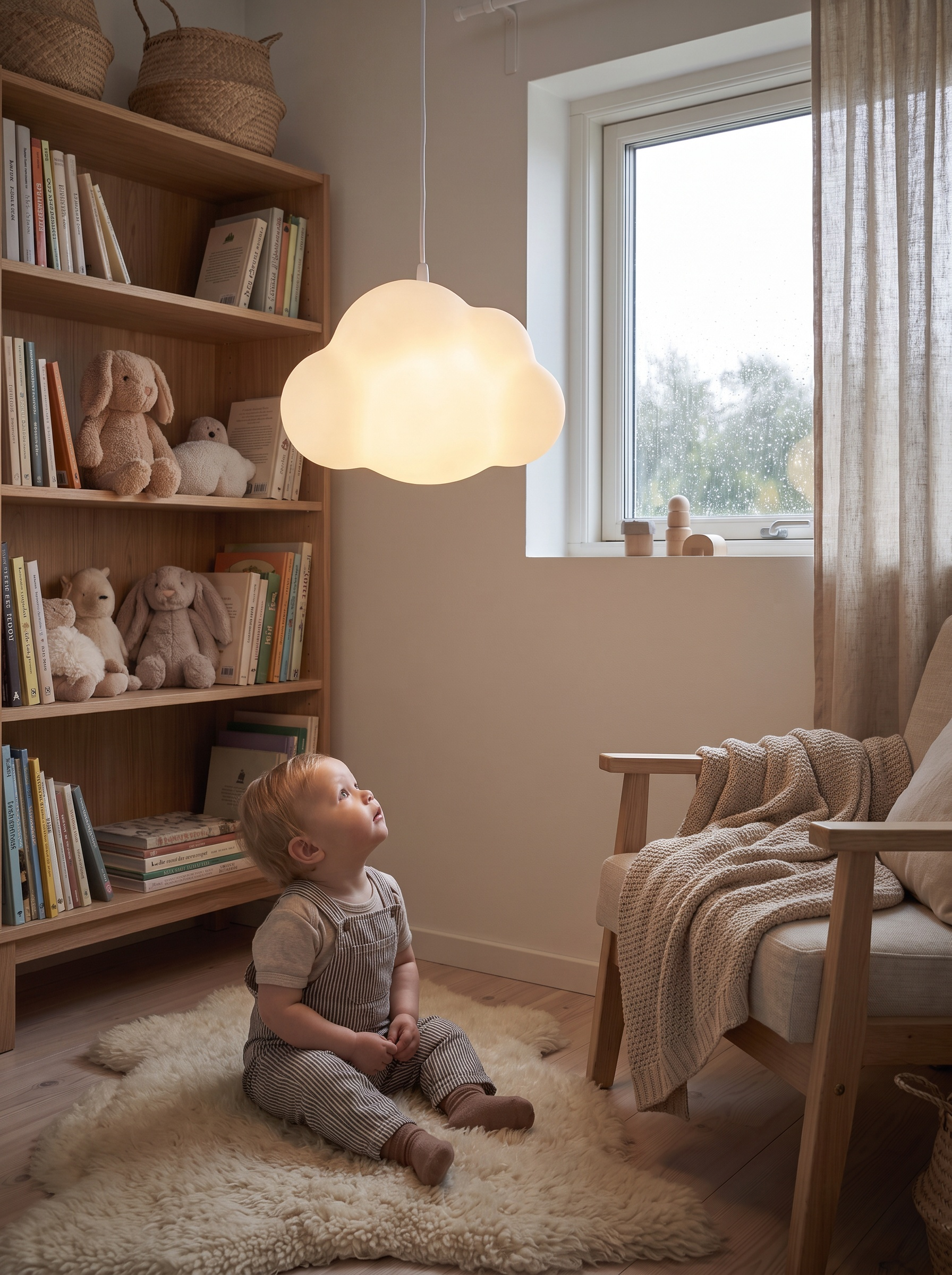 Cloud Glow Kids Nightlight Pendant lifestyle image 2