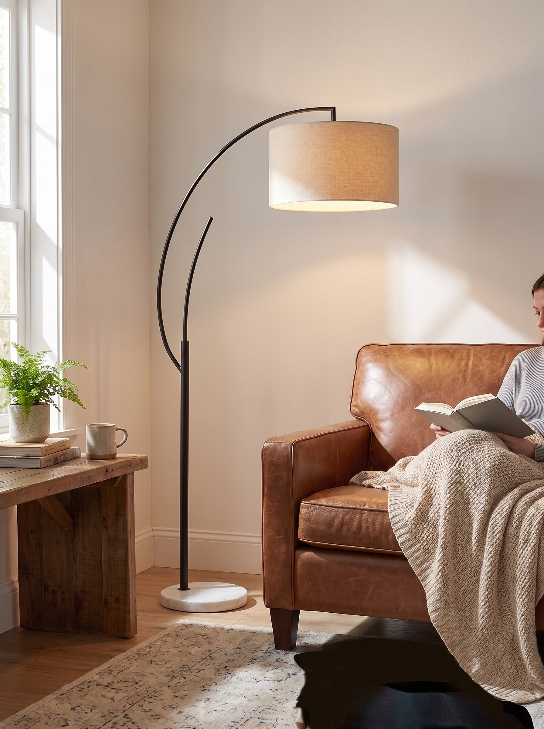 Arco Reading Floor Lamp lifestyle image 3