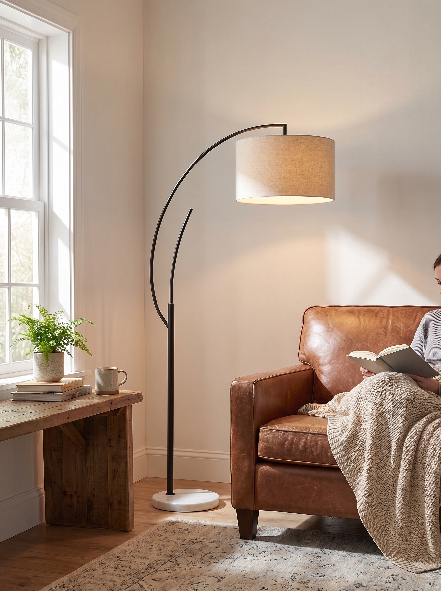 Arco Reading Floor Lamp lifestyle image 2